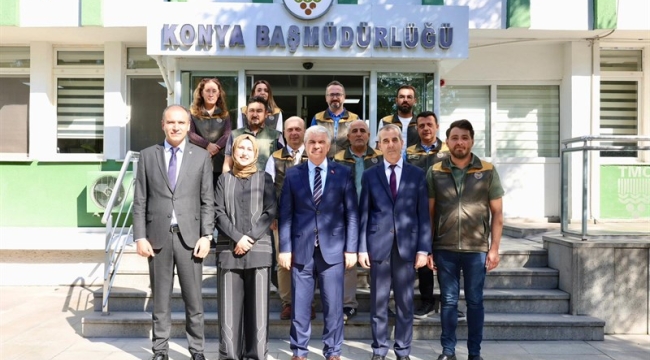 Vali İbrahim Akın'dan TMO Konya Başmüdürlüğü'ne Hububat Alım Dönemi  Öncesi Ziyaret