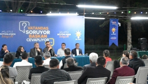 VATANDAŞ SORDU BAŞKAN CEVAPLADI 