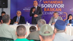 VATANDAŞ SORDU, BAŞKAN KAVUŞ YANITLADI 