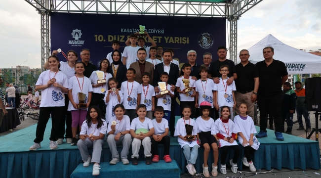10. DÜZ BİSİKLET YARIŞI BÜYÜK HEYECANA SAHNE OLDU 