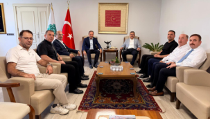 AK Parti Konya Milletvekili Hasan Ekici'den KONESOB'a hayırlı olsun ziyareti 