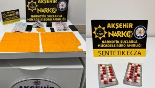 AKŞEHİR'DE UYUŞTURUCU OPERASYONU: 6 GÖZALTI, 4 TUTUKLAMA 