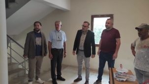 Atatürk Ortaokulu'nda Bakım ve Onarım Çalışmaları Devam Ediyor 