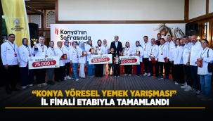 BAŞKAN ALTAY: "KONYA'YA GELDİĞİNİZDE GÖNLÜNÜZ DOYAR" 