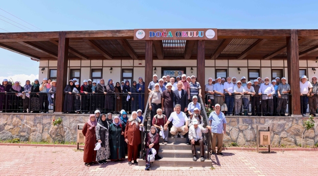 BAŞKAN KAVUŞ, KÜLTÜR TURU'NDA BÜYÜKLERLE BULUŞTU 
