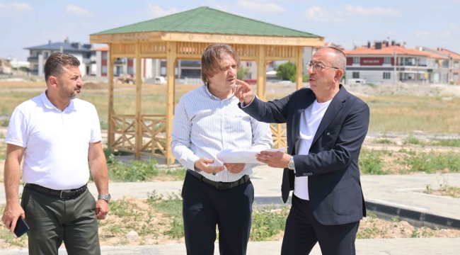 BAŞKAN KAVUŞ; "MERAM HEM KENTSEL HEM YEŞİL DÖNÜŞÜMDE LİDER" 