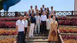 BAŞKAN PEKYATIRMACI SELÇUKLU'NUN YATIRIM VE HİZMETLERİNİ MECLİS ÜYELERİ İLE BİRLİKTE GEZDİ 