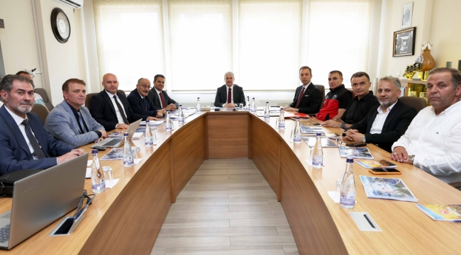 Beyşehir Yatırım Değerlendirme Toplantısı, Vali Akın  Başkanlığında Gerçekleştirildi