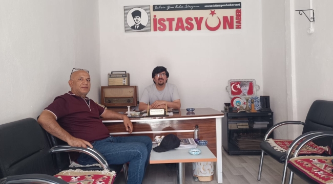ERGÜL AKÇAY'DAN GAZETEMİZE ZİYARET 