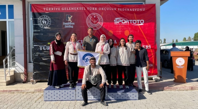 Geleneksel Türk Okçuluğu Bölge Elemelerinde NEÜ Rüzgarı 