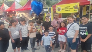 GÖRMEYENLERİ KORUMA DERNEĞİ'NDEN ŞENLİKLERDE ÖRNEK ETKİNLİK