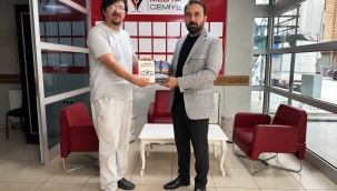 İmtiyaz Sahibimiz Devriş Ahmet Şahin'den Yeni Medya Cemiyeti'ne Ziyaret 
