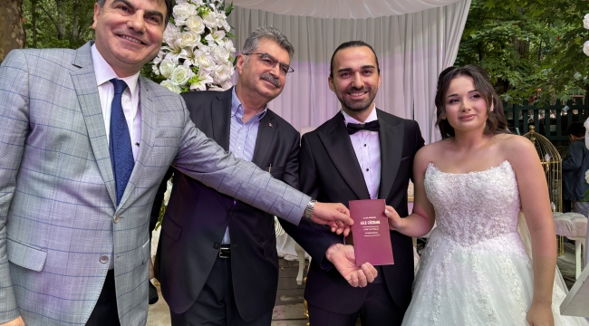 İSMAİL ZAHİD VE EMİNE BETÜL MUTLULUĞA EVET DEDİ 