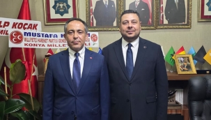 Konur Alp Koçak'dan Mehmet İlkerli'ye Hayırlı Olsun Ziyareti 