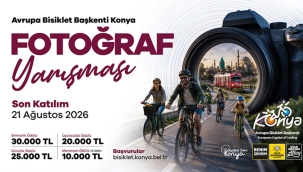 KONYA BÜYÜKŞEHİR'DEN "AVRUPA BİSİKLET BAŞKENTİ KONYA" TEMALI FOTOĞRAF YARIŞMASI 