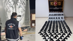 Konya'da Silah Kaçakçılarına Darbe: Kamyonetten Cephanelik Çıktı!