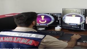 Konya Jandarma'dan Sanal Dünyada Sıkı Takip: 2 Binden Fazla Siteye İşlem Yapıldı!