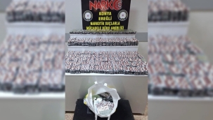 Konya Narkotikten Nefes Kesen Operasyon: 98 Bin Hap, Binlerce Zehirlenecek Genç... Narkotik Felaketi Önledi! 
