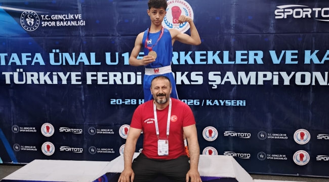 Konyalı boksör Türkiye şampiyonu oldu 