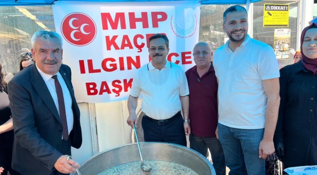 MHP Ilgın KAÇEP Kadın Kolları'ndan Aşure İkramı 