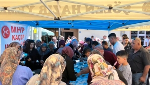 MHP Ilgın KAÇEP Kadın Kolları'ndan Aşure İkramı 