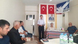 MİLLET PARTİSİ AKŞEHİR'DE NÖBET DEĞİŞİMİ 