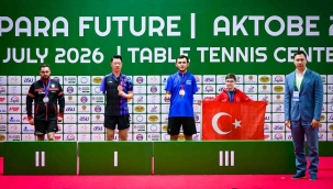 MİLLİ SPORCU TAHİR EFE ŞAHİN'DEN BRONZ MADALYA 