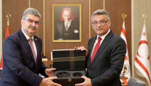 Orhan Erdem'den Cumhurbaşkanı Tufan Erhürman'a Ziyaret 