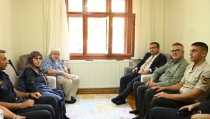 SEYDİŞEHİR PROTOKOLÜNDEN ŞEHİT MUHSİN KİREMİTÇİ'NİN AİLESİNE ANLAMLI ZİYARET 