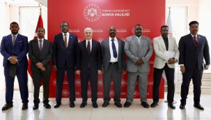 Sudan Cumhuriyeti Heyetinden Vali İbrahim Akın'a Ziyaret