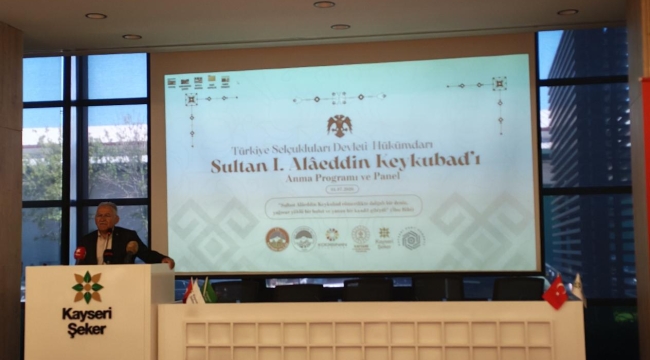 Sultan I. Alaeddin Keykubad, Vefatının 789. Yılında Kayseri'de Anıldı 