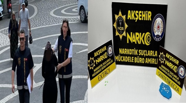 TUTUKLU OĞLUNU ZİYARETE GİTTİ, ÜZERİNDEN 18 UYUŞTURUCU HAP ÇIKTI 