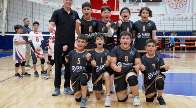 U11 ERKEK VOLEYBOL TAKIMI NAMAĞLUP KONYA ŞAMPİYONU OLDU 